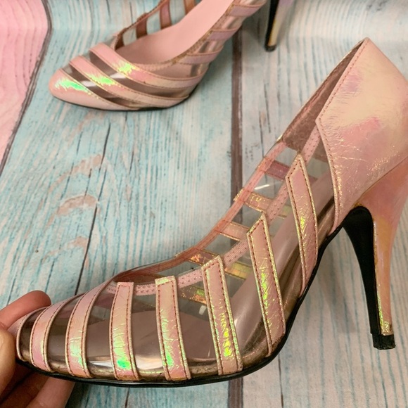 Cute vintage pink heels size 6 - Picture 7 of 12